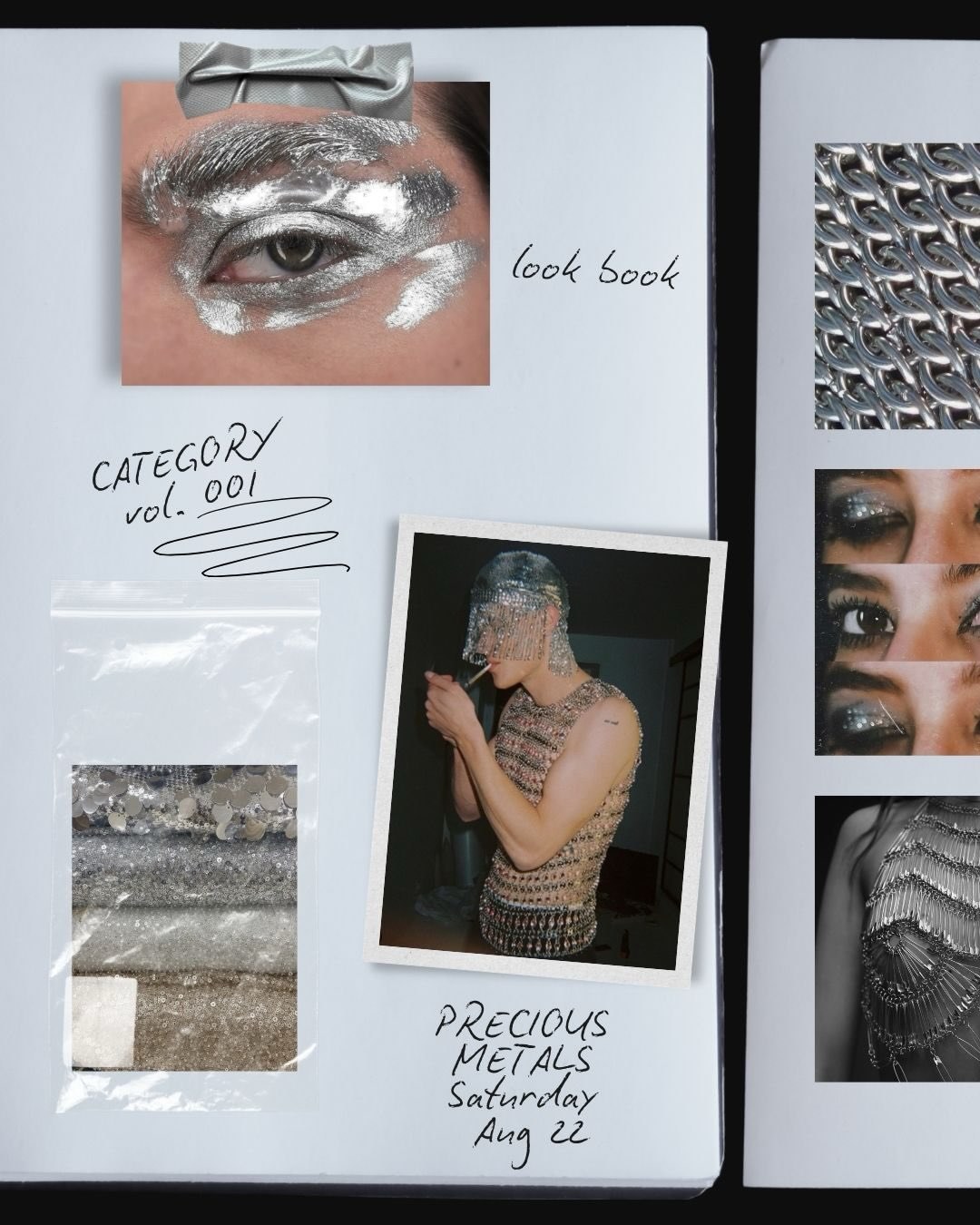 Precious Metals lookbook, look 1
